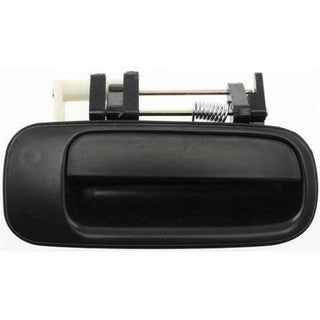 1992-1996 Toyota Camry Rear Door Handle RH, Outside, Black, W/o Keyhole.