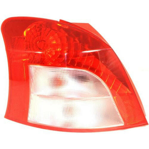 2007-2008 Toyota Yaris Tail Lamp LH, Lens And Housing, Hatchback.