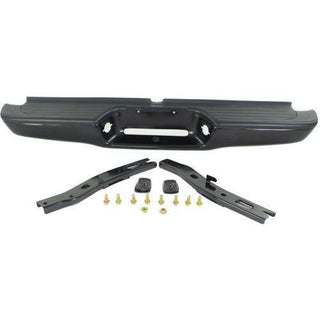 1995-2004 Toyota Tacoma Step Bumper, Assy, Black, Steel.