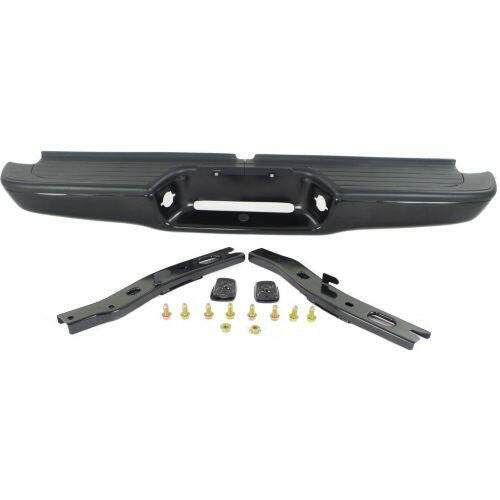 1995-2004 Toyota Tacoma Step Bumper, Assy, Black, Steel.