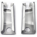 1969 Pontiac Firebird Trunk Floor Corner Brace Weld Thru Primer Coating (Pair).