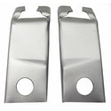 1969 Pontiac Firebird Trunk Floor Corner Brace Weld Thru Primer Coating (Pair).