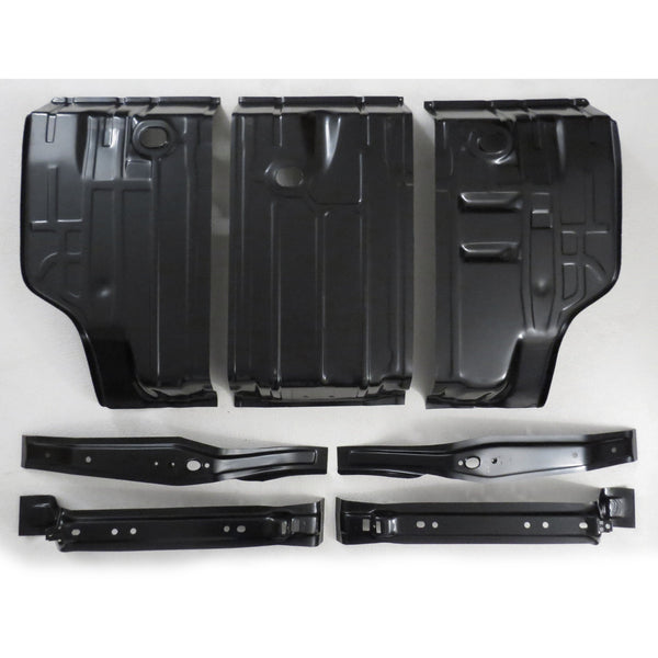 1968-1972 Oldsmobile Cutlass Supreme Trunk Floor Kit, 7 Piece.