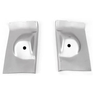 1955-1957 Chevy Convertible Upper Trunk Floor Body Mount Braces.