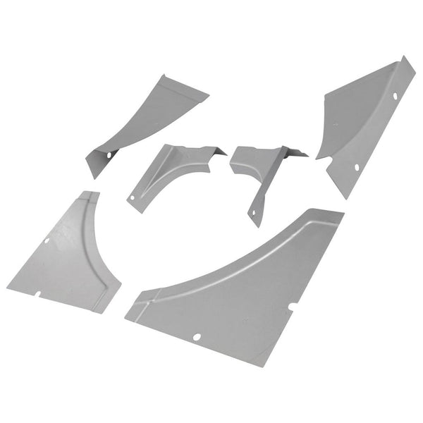 1955-1957 Chevy Wagon Spare Tire Well Extension Kit.