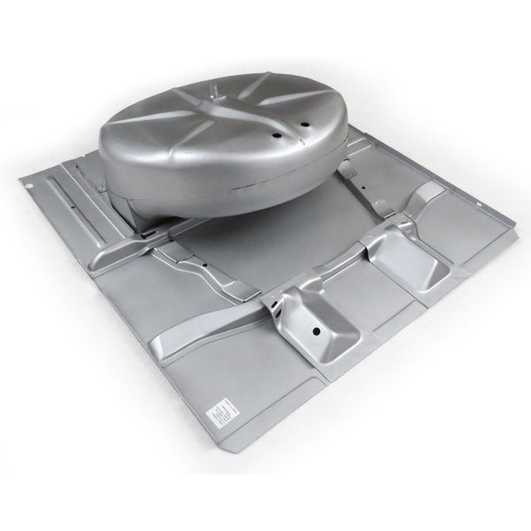 1955-1957 Chevy Nomad/Wagon/Sedan Delivery Cargo Floor With Braces & Extensions & Spare Tire Well.