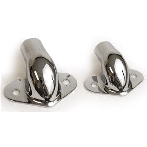 1947-1954 Chevy C10 Pickup Tailgate Hinge Pr STAINLESS CHROME.