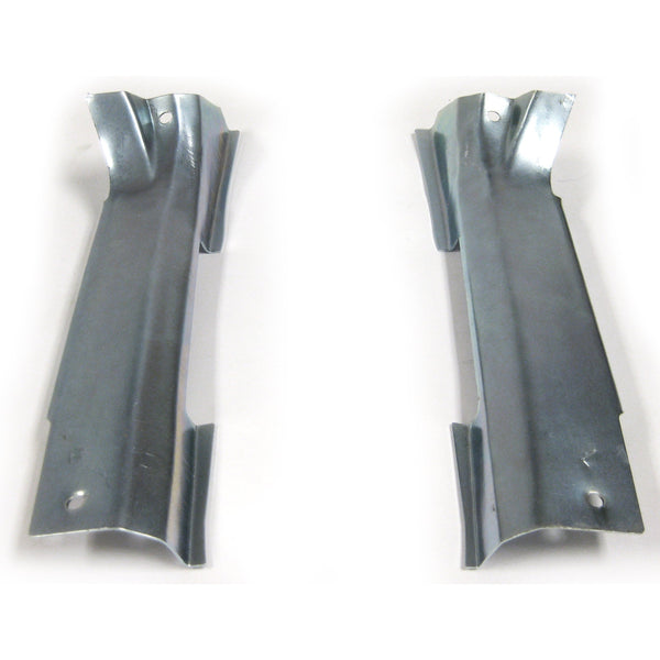 1955-1957 Chevy 2 & 4 Door Station Wagon Tailgate Hinger Cover Pair.