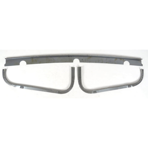 1967-1969 Chevy Camaro Trunk Weather Strip Gutter Set, 3 Piece, Coupe.