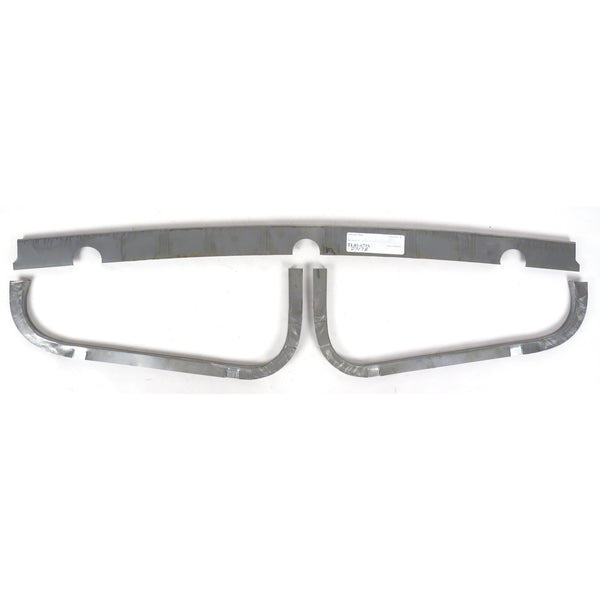 1967-1969 Chevy Camaro Trunk Weather Strip Gutter Set, 3 Piece, Coupe.