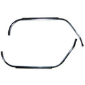 1970-1973 Chevy Camaro Trunk Weather Strip Gutter Set, 3 Piece.