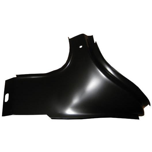 1970 Chevy Nova Trunk Weather-strip Gutter Corner Section, Bottom LH.