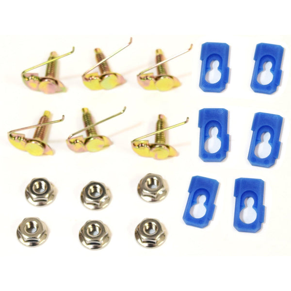 1967 Chevy Chevelle Trunk Lid Moulding W/Hardware.