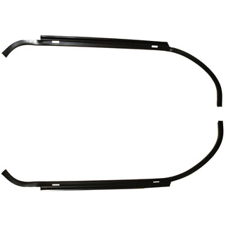 1968-1972 Chevy Chevelle Trunk Weather Strip Gutter Set, 2 Piece - Classic 2 Current Fabrication