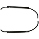 1970-1972 Chevy Monte Carlo Trunk Weather Strip Gutter Set, 2 Piece.