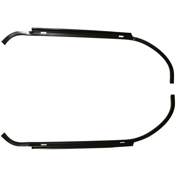 1970-1972 Chevy Monte Carlo Trunk Weather Strip Gutter Set, 2 Piece.
