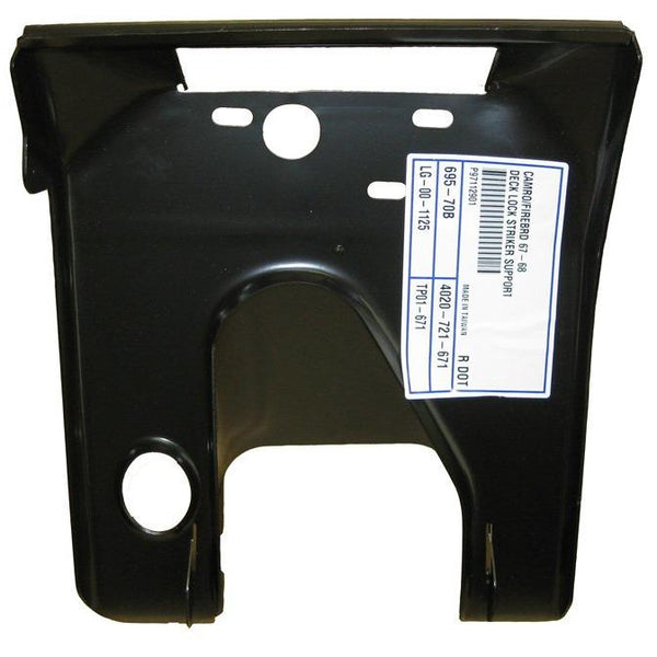 1967-1968 Chevy Camaro Deck Lid Lock Striker Support.