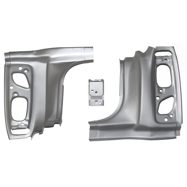 1966-1967 Chevy Nova Tail Panel Assembly 3PCS Weld Thru Primer.