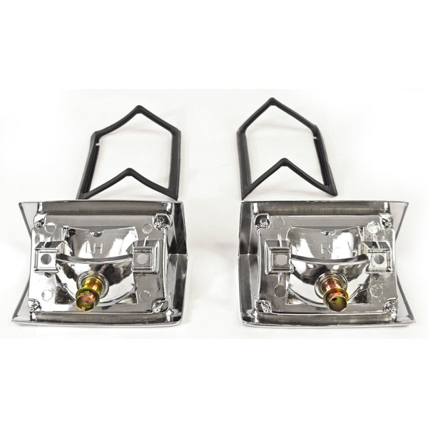 1968-1969 Chevy El Camino Tail Light Bezel (Pair) - Classic 2 Current Fabrication