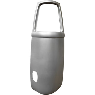 1962-1963 Volkswagen T1 Rear Corner Panel With Corner Window Opening Oval Tail Light RH.