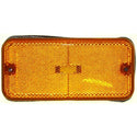 1985-1996 Chevy P30 Front Side Marker Lamp RH=LH, Lens and Housing.