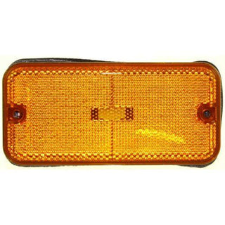 1985-1996 GMC G3500 Front Side Marker Lamp RH=LH, Lens and Housing.
