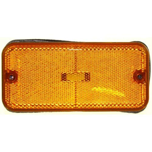 1985-1989 GMC P2500 Front Side Marker Lamp RH=LH, Lens and Housing - Classic 2 Current Fabrication