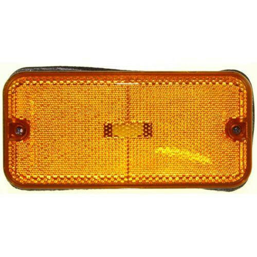 1985-1989 Chevy P20 Front Side Marker Lamp RH=LH, Lens and Housing.