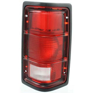 1988-1996 Dodge Dakota Tail Lamp RH, Lens/Housing, W/o Se Pkg, w/Trim.