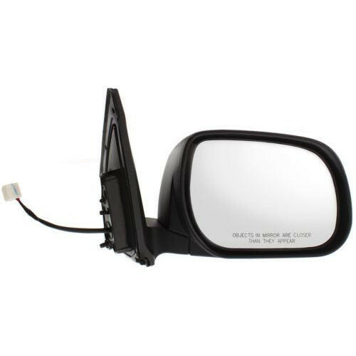 2009-2012 Toyota RAV4 Mirror RH, Power, Non-heated, Manual Fold.