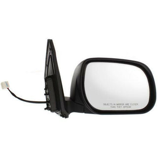 2009-2012 Toyota RAV4 Mirror RH, Power, Non-heated, Manual Fold.