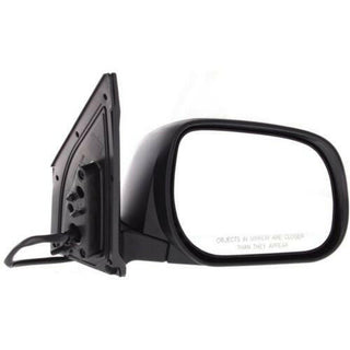 2009-2012 Toyota RAV4 Mirror RH, Power, Non-heated, Manual Fold, w/Signal.