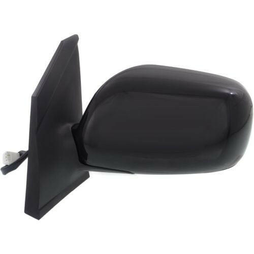 2001-2003 Toyota Prius Mirror LH, Black, Code 202, Manual Folding.
