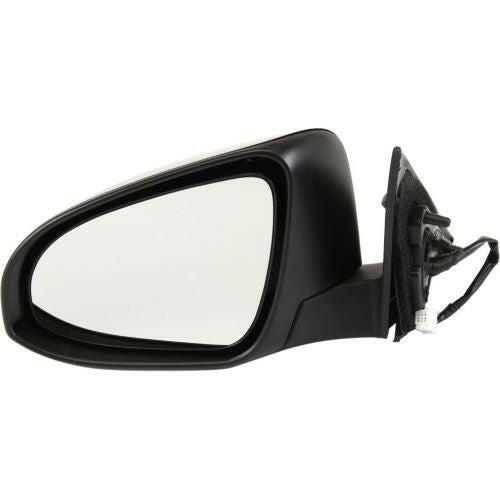 2012-2014 Toyota Camry Mirror LH, Power, Non-heated, Manual Folding, L/les.