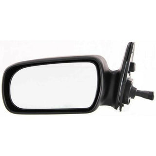 1987-1991 Toyota Camry Mirror LH, Manual Remote, Non-heated, Non-folding.