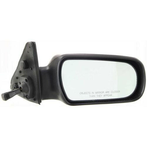 1987-1991 Toyota Camry Mirror RH, Manual Remote, Non-heated, Non-folding.