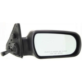 1987-1991 Toyota Camry Mirror RH, Manual Remote, Non-heated, Non-folding.