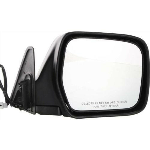 1991-1997 Toyota Land Cruiser Mirror RH, Power, Non-heated, Manual Fold.