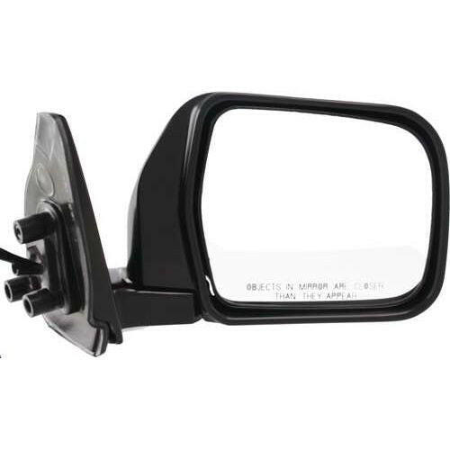 1993-1998 Toyota T100 Mirror RH, Power, Non-heated, Manual Folding, Chrome.