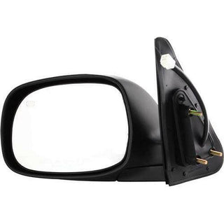 2001-2007 Toyota Sequoia Mirror LH, Power, Heated, Manual Folding.