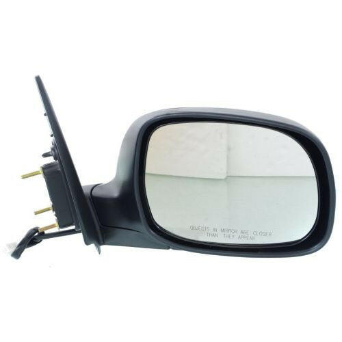 2001-2007 Toyota Sequoia Mirror RH, Power, Heated, Manual Folding.