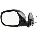 2003-2009 Toyota 4Runner Mirror LH, Power, Heated, Manual Folding.