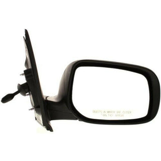2007-2012 Toyota Yaris Mirror RH, Manual Remote, Manual Folding, Sedan.