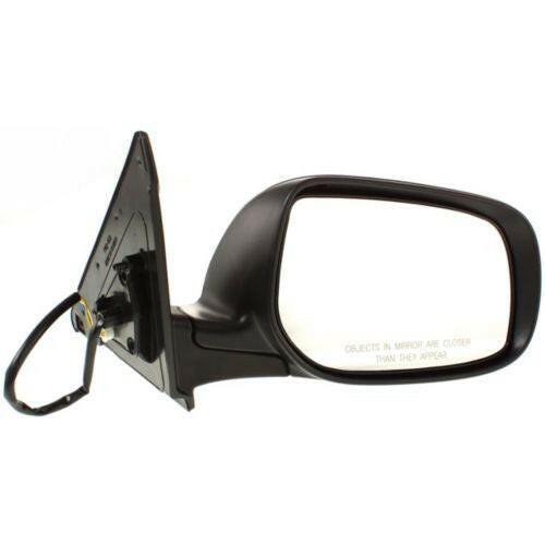 2009-2013 Toyota Matrix Mirror RH, Power, Non-heated, Manual Folding.