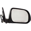 2008-2013 Toyota Highlander Mirror RH, Power, Non-heated, Manual Folding.