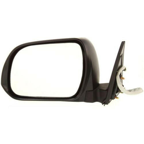2008-2010 Toyota Highlander Mirror LH, Power, Heated, Manual Folding.