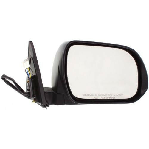2008-2010 Toyota Highlander Mirror RH, Power, Heated, Manual Folding.