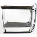 1991-1996 Jeep Cherokee Headlight Door LH, Chrome.