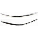 2001-2005 Volkswagen Passat Front Bumper Molding RH, Upper, Chrome.