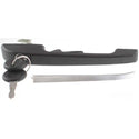 1979-1983 Volkswagen Rabbit Front Door Handle RH, Textured, w/Chrome Trim.